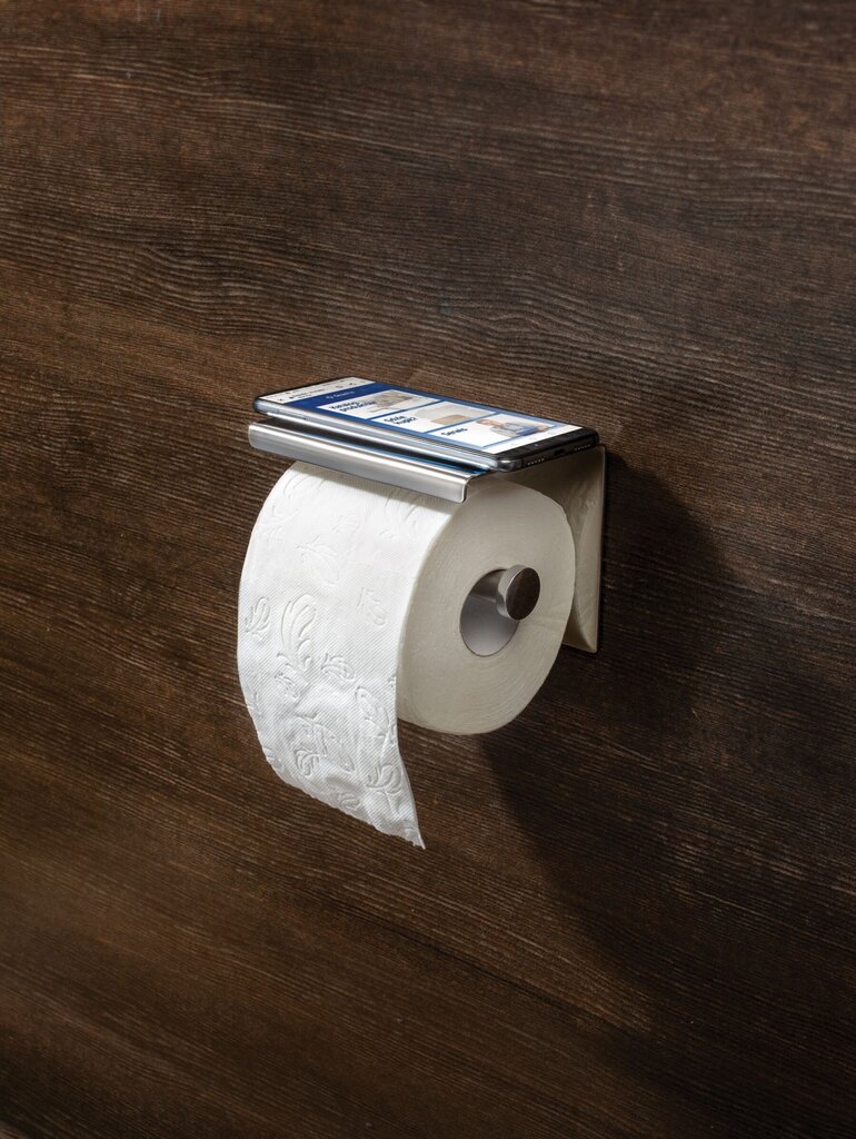 Deante tualetinio popieriaus laikiklis Round ADR 0221, Chrome цена и информация | Vonios kambario aksesuarai | pigu.lt