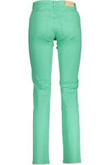 Брюки для женщин Gant, зеленые цена и информация | Женские брюки | pigu.lt