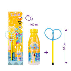 Кольцо для мыльных пузырей Butterfly Mini + жидкость для мыльных пузырей 400 мл, Tuban TU3441 цена и информация | Игрушки для песка, воды, пляжа | pigu.lt
