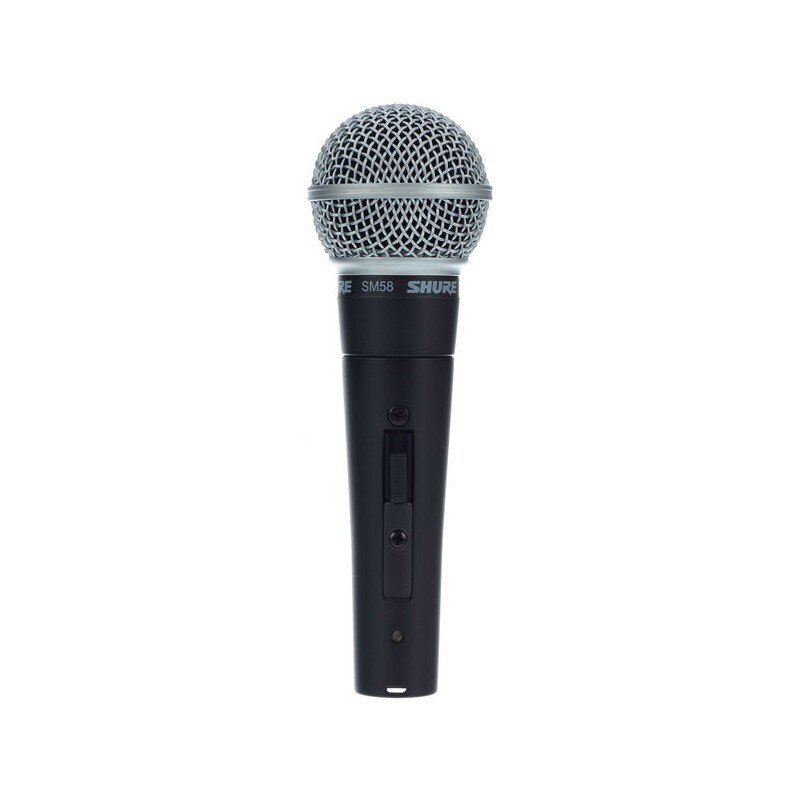 Проводной микрофон Shure SM58 (с переключателем) цена | pigu.lt