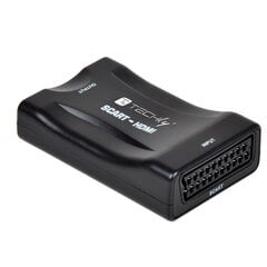 Переходник Techly AV Euro SCART на HDMI 720p/1080p цена и информация | Кабели и провода | pigu.lt