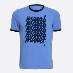 Мужская футболка Marat Retro SMP24011*01, синяя/тёмно-синяя цена и информация | Футболка мужская | pigu.lt