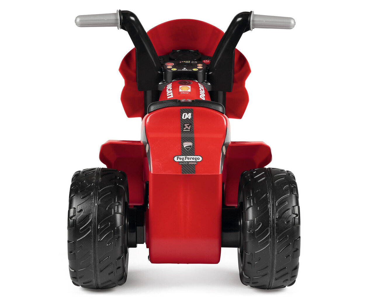 Vaikiškas elektrinis motociklas Peg Perego Ducati Mini Evo 6V, raudonas kaina ir informacija | Elektromobiliai vaikams | pigu.lt