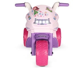 Одноместный детский трехколесный электрический мотоцикл Peg Perego Mini Fairy 6V, розовый цена и информация | Электромобили для детей | pigu.lt