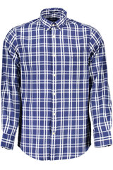 Мужская рубашка Gant, синяя цена и информация | Рубашка мужская | pigu.lt