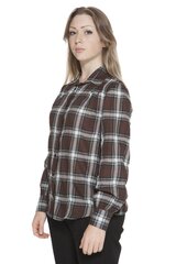 Рубашка для женщин Gant, коричневая цена и информация | Женские блузки, рубашки | pigu.lt