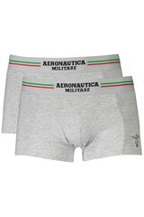 Trumpikės vyrams Aeronautica Militare, pilkos kaina ir informacija | Aeronautica Militare Apranga, avalynė, aksesuarai | pigu.lt