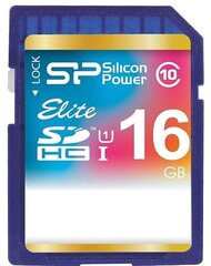 Silicon Power карта памяти SDHC 16GB Elite цена и информация | Карты памяти для фотоаппаратов, камер | pigu.lt