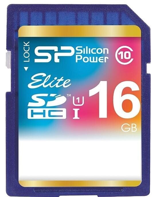 Silicon Power Memory Card SD цена и информация | Atminties kortelės fotoaparatams, kameroms | pigu.lt