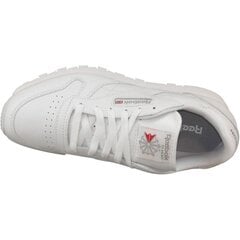 Женские кроссовки Reebok Classic Leather W 2232, белые цена и информация | Спортивная обувь, кроссовки для женщин | pigu.lt
