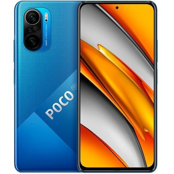 Poco F3 5G 6/128GB Dual SIM Blue цена и информация | Mobilieji telefonai | pigu.lt