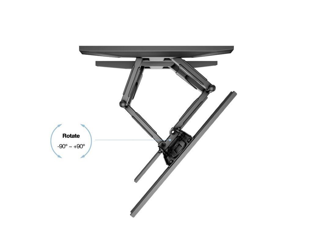 Multibrackets M Flexarm L 40-75” kaina ir informacija | Televizorių laikikliai, tvirtinimai | pigu.lt