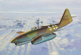 Клеевая модель Revell Micro Wings Messerschmitt Me 262A 1:144, 22 д. цена и информация | Конструкторы и кубики | pigu.lt