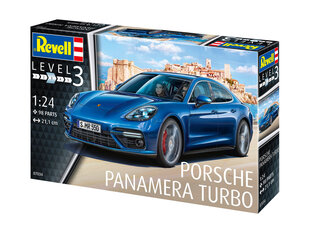 Пластиковая модель Revell - Porsche Panamera Turbo, 1/24, 07034 цена и информация | Конструкторы и кубики | pigu.lt