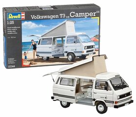 Пластиковая модель Revell - Volkswagen T3 Camper, 1/25, 07344 цена и информация | Конструкторы и кубики | pigu.lt