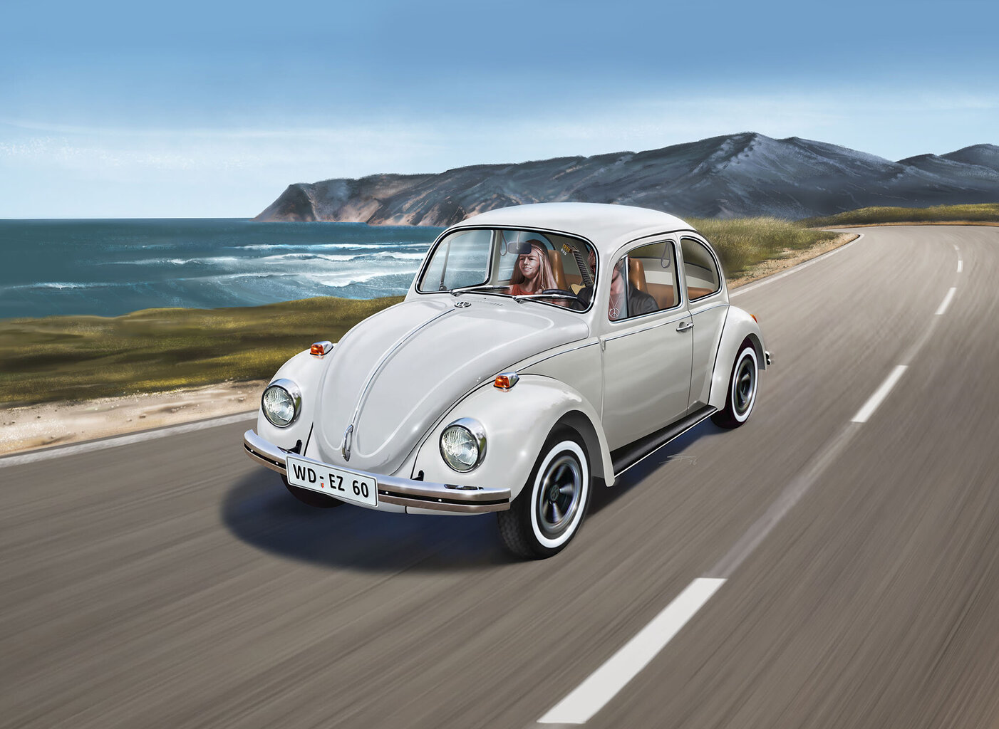 Revell 07681 VW Beetle 1:32 kaina ir informacija | Kolekciniai modeliukai | pigu.lt