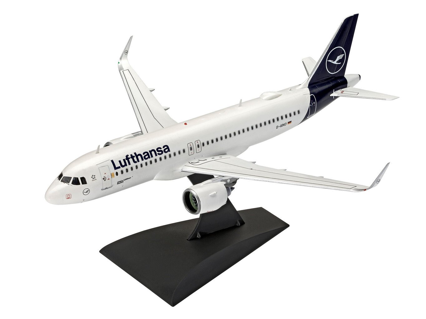 Konstruktorius Revell - Airbus A320 Neo "Lufthansa", 1/144, 03942 kaina ir informacija | Konstruktoriai ir kaladėlės | pigu.lt