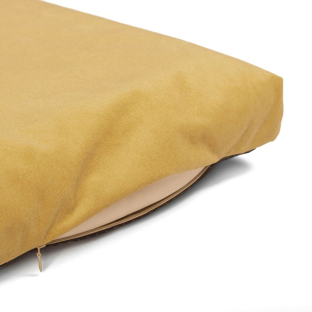 Rexproduct ekologiškas guolis Softpet, XL, geltonas kaina ir informacija | Guoliai, pagalvėlės | pigu.lt