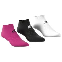 Kojinės moterims Adidas Cushioned Low-Cut W DZ9386 , baltos kaina ir informacija | Moteriškos kojinės | pigu.lt