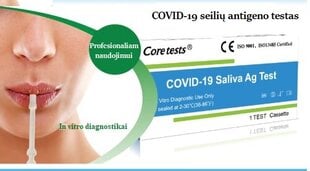 Экспресс-тест слюны для выявления антигена COVID-19, 1 шт. цена и информация | Экспресс-тесты на COVID-19 | pigu.lt