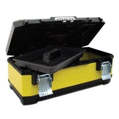Įrankių dėžė Stanley, juoda kaina ir informacija | Įrankių dėžės, laikikliai | pigu.lt