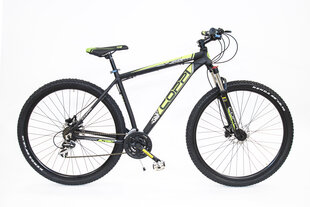 BICYCLE 29" MTB BLACK/GREEN/8001446121207 COPPI цена и информация | Велосипеды | pigu.lt