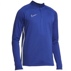 Sportiniai marškinėliai vyrams Nike Dri-FIT Academy Dril Top M AJ9708 455, mėlyni kaina ir informacija | Sportinė apranga vyrams | pigu.lt