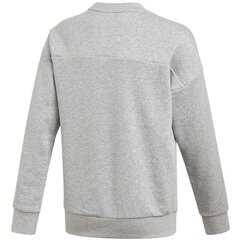 Džemperis mergaitėms Adidas Jg Mh Crew Junior GK3237, pilkas kaina ir informacija | Megztiniai, bluzonai, švarkai mergaitėms | pigu.lt