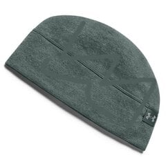 Kepurė vyrams Under Armor M Run Beanie 1318520-424 цена и информация | Мужские шарфы, шапки, перчатки | pigu.lt