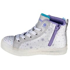 Сапоги для девочек Skechers Shuffle Brights 2.0 Jr 314015L-WSL, серые цена и информация | Ботинки детские | pigu.lt