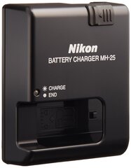 Nikon MH-25 Battery Charger цена и информация | Зарядные устройства для фотоаппаратов | pigu.lt