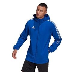 Džemperis Adidas Tiro 21 Windbreaker M, mėlynas kaina ir informacija | Sportinė apranga vyrams | pigu.lt