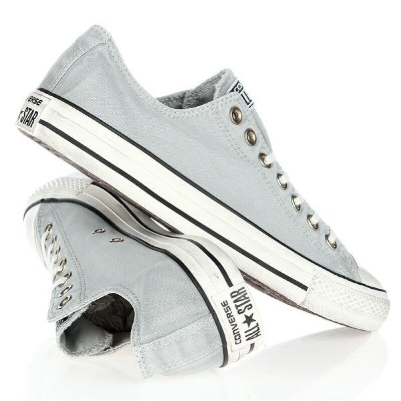 Laisvalaikio batai moterims Converse Chuck Taylor OX 142229F, pilki kaina ir informacija | Sportiniai bateliai, kedai moterims | pigu.lt