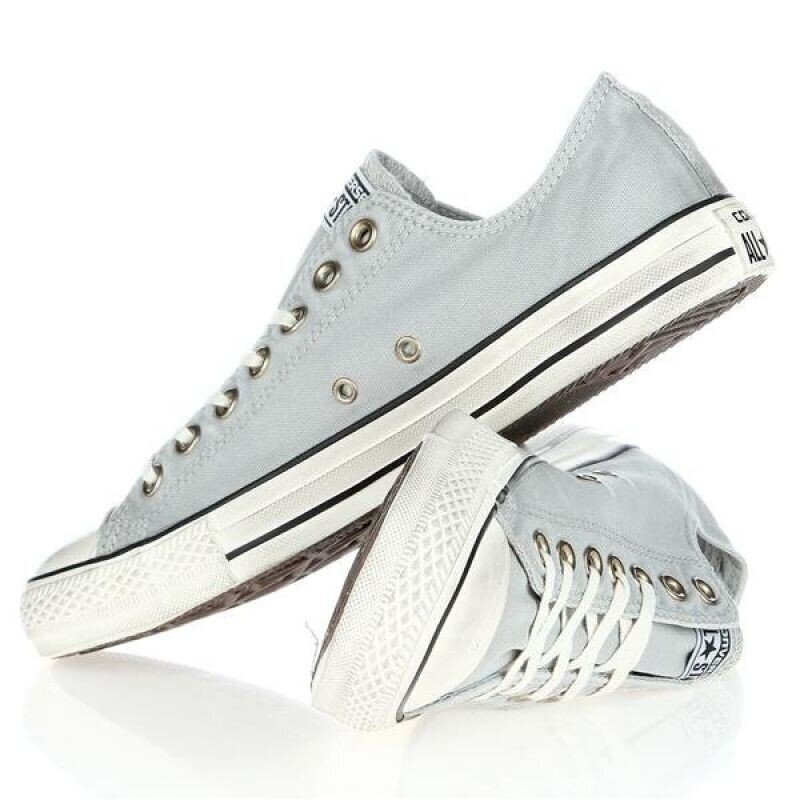 Laisvalaikio batai moterims Converse Chuck Taylor OX 142229F, pilki kaina ir informacija | Sportiniai bateliai, kedai moterims | pigu.lt