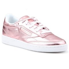 Laisvalaikio batai moterims Reebok Club C 85 S Shine W CN0512, rožiniai kaina ir informacija | Sportiniai bateliai, kedai moterims | pigu.lt