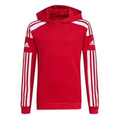 Džemperis vaikams Adidas Squadra 21 Hoody Youth Jr, GP6433, raudonas kaina ir informacija | Megztiniai, bluzonai, švarkai berniukams | pigu.lt