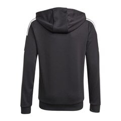 Džemperis vaikams Adidas Squadra 21 Hoody Youth Jr, GK9544, juodas kaina ir informacija | Megztiniai, bluzonai, švarkai berniukams | pigu.lt