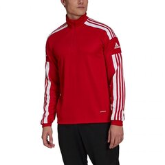 Marškinėliai vyrams Adidas Squadra 21 Training Top, M GP6472, raudoni kaina ir informacija | Sportinė apranga vyrams | pigu.lt