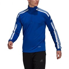 Marškinėliai vyrams Adidas Squadra 21 Training Top, M GP6475, mėlyni kaina ir informacija | Sportinė apranga vyrams | pigu.lt