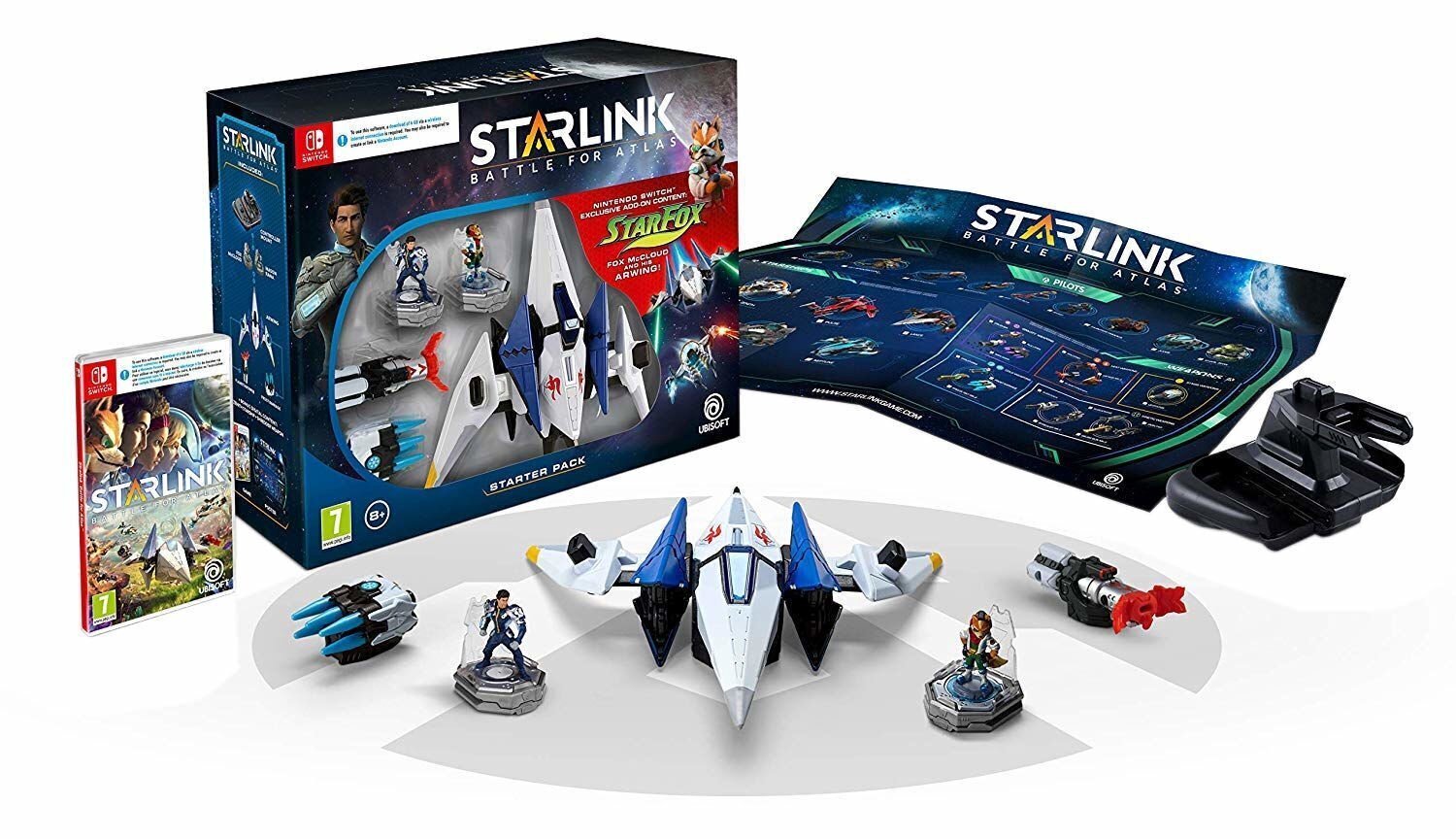 Nintendo Starlink battle for atlas žaidimas su priedais kaina ir informacija | Kompiuteriniai žaidimai | pigu.lt