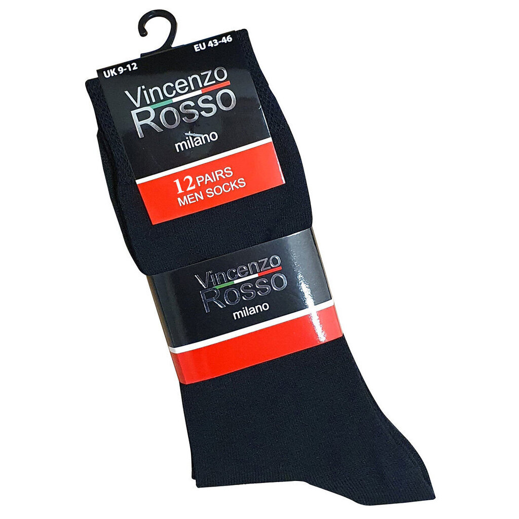 Vyriškos klasikinės kojinės, 12 vnt. kaina ir informacija | Vyriškos kojinės | pigu.lt
