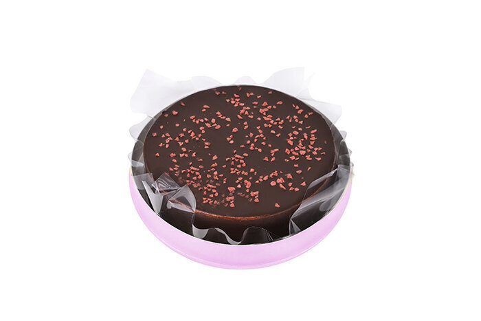 Tortas SAULĖTEKIS. Grietinėlės skonio ir juodųjų serbentų suflė tortas, 450 g kaina ir informacija | Saldumynai | pigu.lt