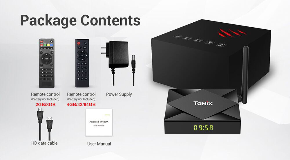 Tanix TX6S AllWinner H6 kaina ir informacija | Multimedijos grotuvai | pigu.lt