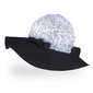 Vienguba plona kepurė-skrybėlė mergaitėms TuTu, juoda/balta kaina ir informacija | Kepurės, pirštinės, šalikai mergaitėms | pigu.lt