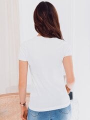 Marškinėliai moterims Nova, balti kaina ir informacija | Marškinėliai moterims | pigu.lt