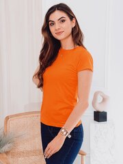 Marškinėliai moterims Nova, oranžiniai kaina ir informacija | Marškinėliai moterims | pigu.lt