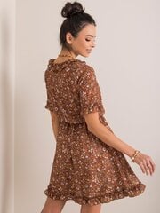 Suknelė moterims Millera, ruda kaina ir informacija | Suknelės | pigu.lt