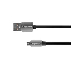 кабель длиной 1,8 м от usb до micro usb штекера kruger&matz цена и информация | Кабели для телефонов | pigu.lt