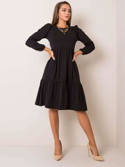 Suknelė moterims Yonne, juoda kaina ir informacija | Suknelės | pigu.lt