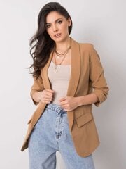 Пиджак женский Eva, коричневый цена и информация | Женские пиджаки | pigu.lt